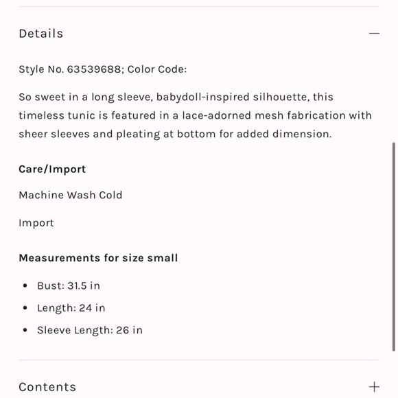 NEW Free People Heavenly Lace Tunic Top/Babydoll Dress Blush Pink Womens Medium - Picture 6 of 6